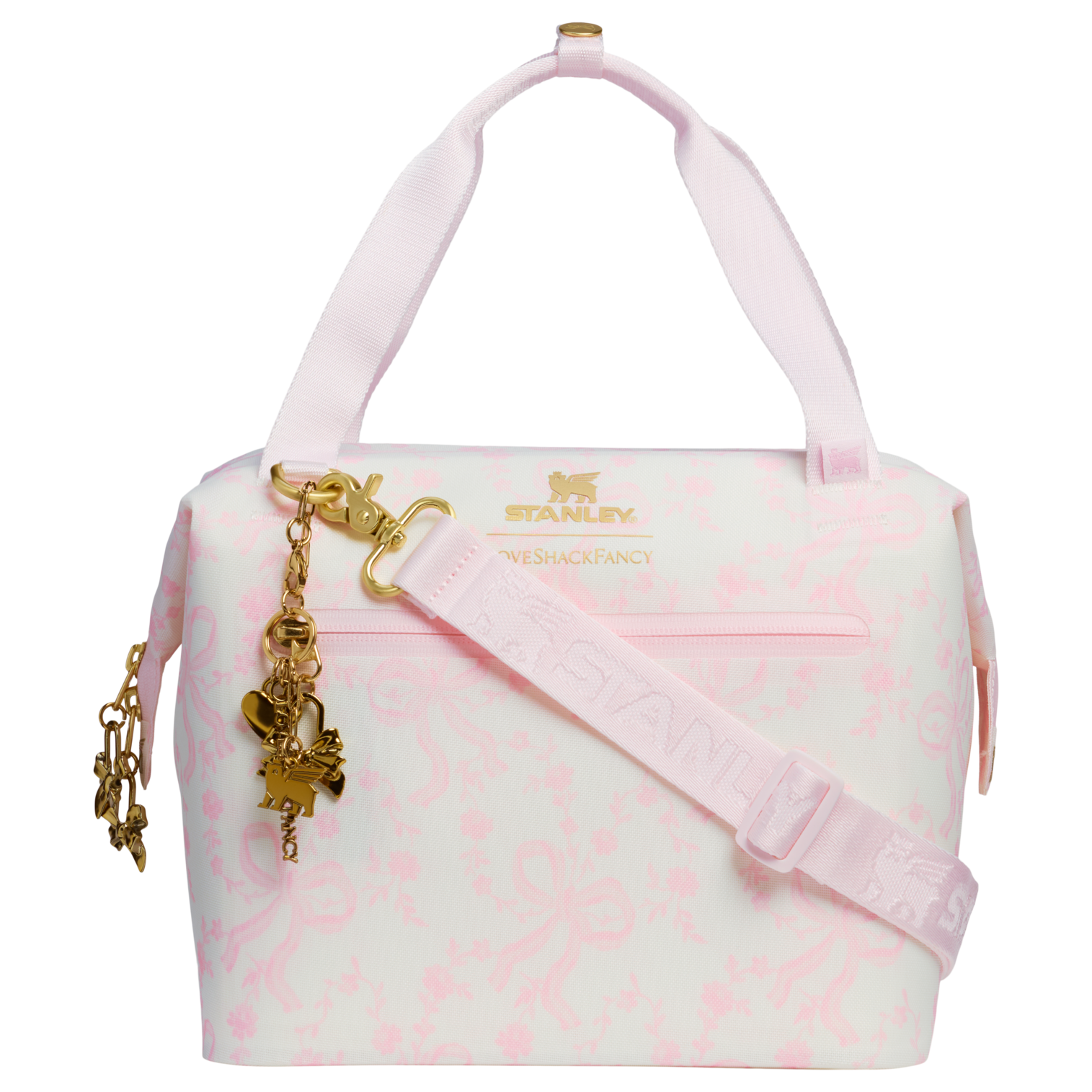 Alternative view of Stanley 1913 x LoveShackFancy Holiday All Day Julienne Mini Cooler | 10 Can | 7.4 QT | 7.0 L