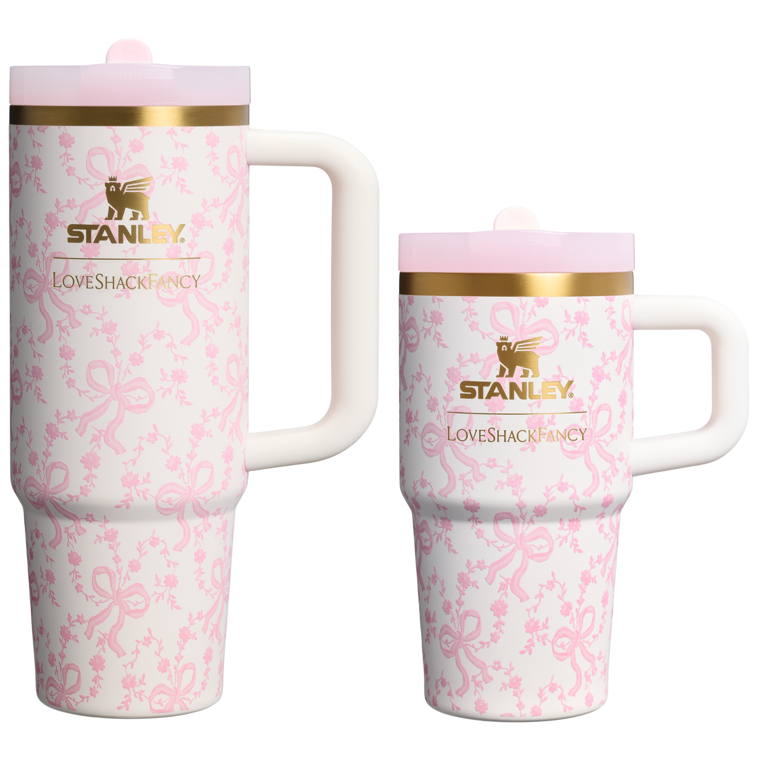 Alternative view of Stanley 1913 x LoveShackFancy Holiday The Quencher Details ProTour Tumbler Set | 2-pack