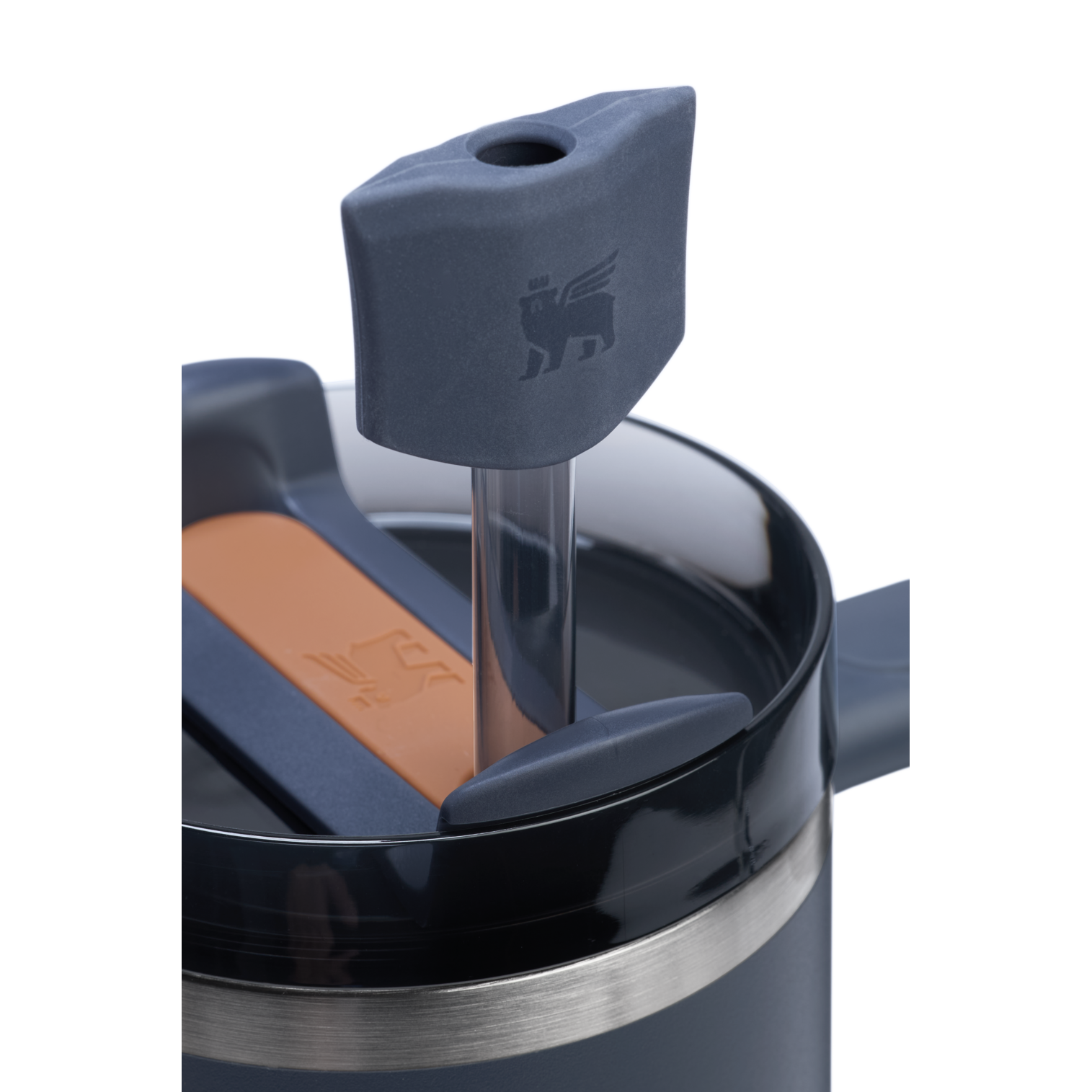 Alternative view of The Stay Smooth Straw Topper | 2-pack