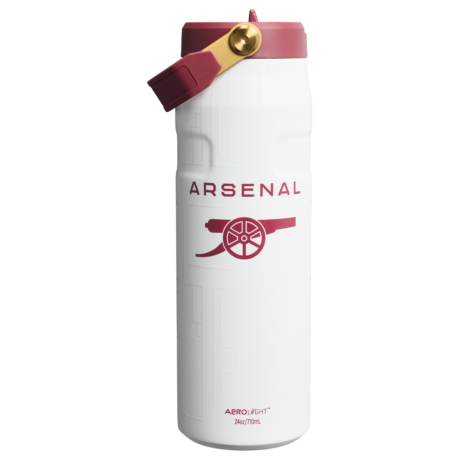 Alternative view of Stanley 1913 x Arsenal IceFlow Bottle Flip Straw 2.0 | 24 OZ
